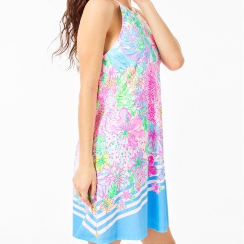 Lilly Pulitzer Margot Swing Dress SZ XS Multi Paradise Found Engineered - Picture 2 of 13